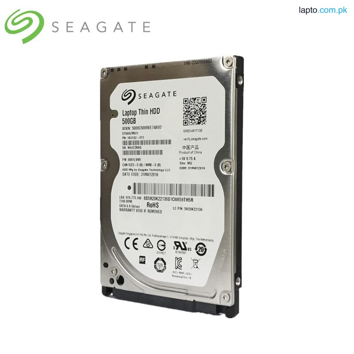 Laptop Hard Disk Drive 500GB Sata 2.5" Slim hdd Branded Original