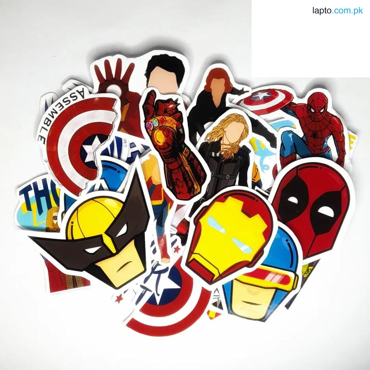 Marvel Hero Stickers for Kids/Teens fans, Waterproof DIY stickers for Decor, Laptop, Water Bottle, Car Cup, Computer, Guitar, Skateboard, Luggage and Bike Bumper etc