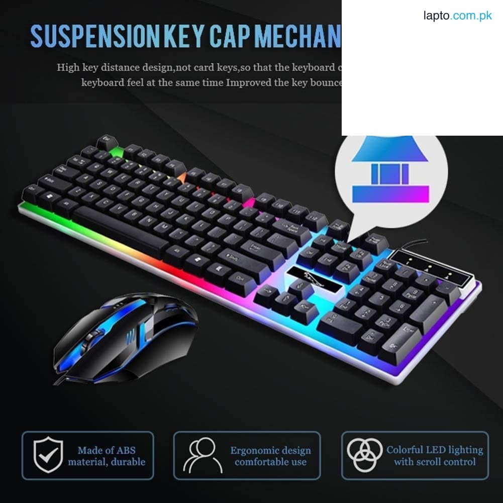 Keyboard & Mouse HYUNDAI HY-MK141 RGB Keyboard & RGB Mouse Wired Combo Pack