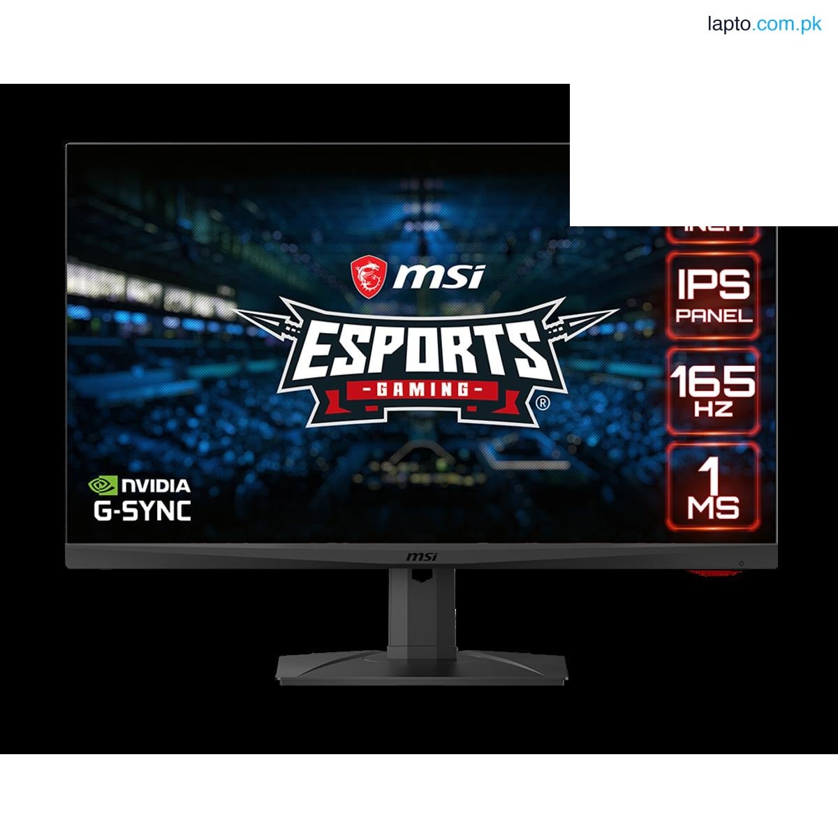 MSI Optix MAG321QR NVIDIA G-Sync Compatible Gaming Monitor - 31.5", 2560 x 1440 (WQHD), 165Hz, 1ms, IPS, HDR 400, Mystic Light