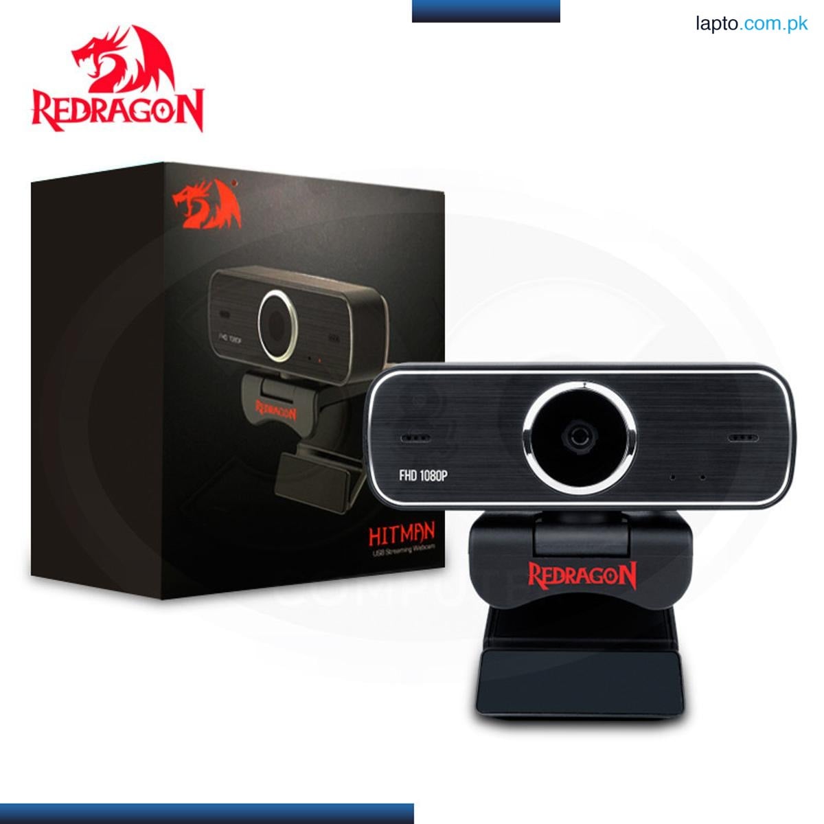 Redragon GW-800 Hitman 1080P Full HD Webcam