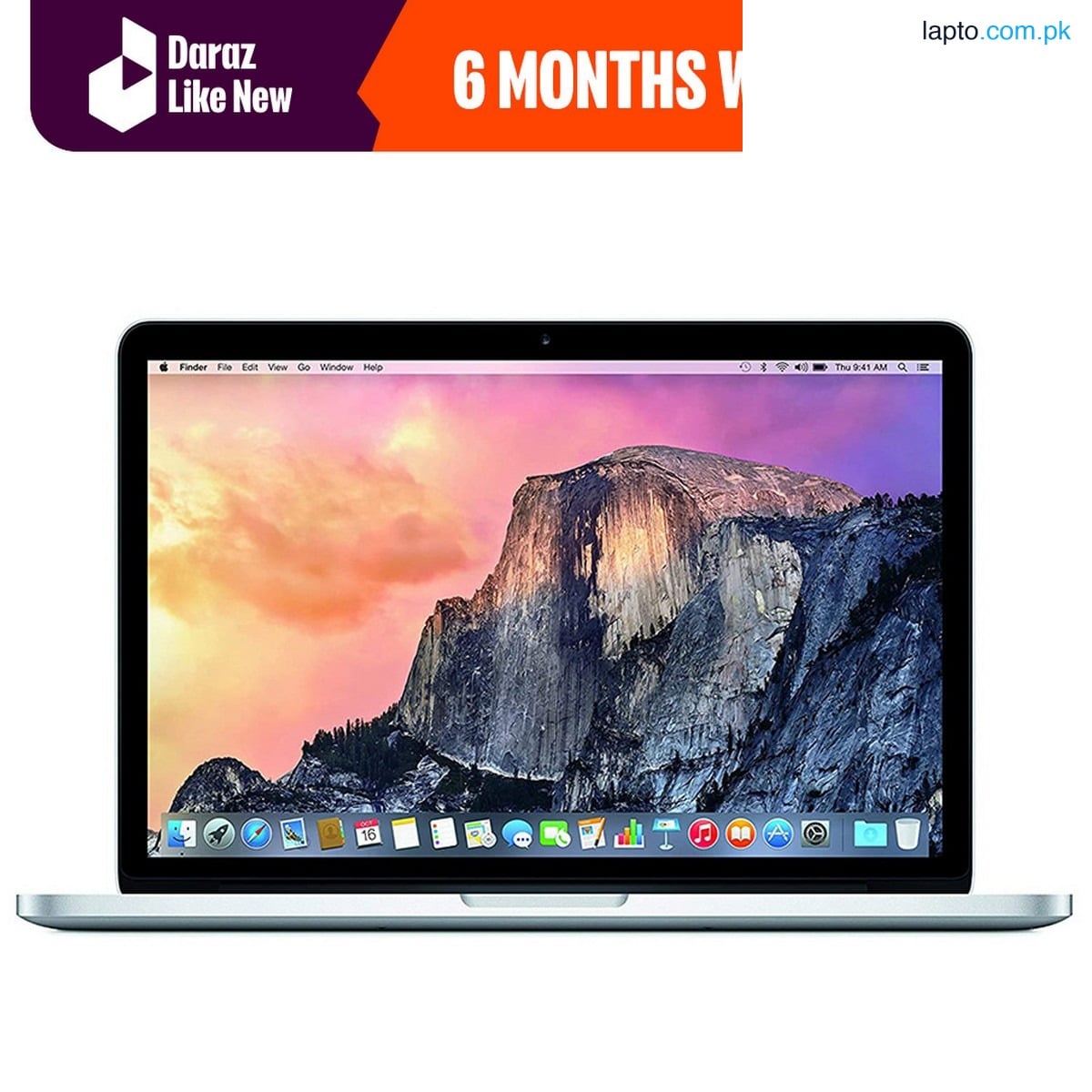 Apple MacBook Pro A1278 - 8GB RAM, 500GB Storage - Dual-Core i5 2.5GHz - Mid 2012 13.3-inch LED Display - Dual Operating System MacOS & Windows 10 - Silver - Daraz Like New Laptops
