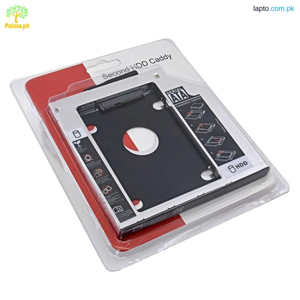 9.5mm Laptop Hard Drive Caddy Second HDD Caddy Kit Laptop CD Room Hard Drive CD/DVD Drive Slot For SSD And HDD