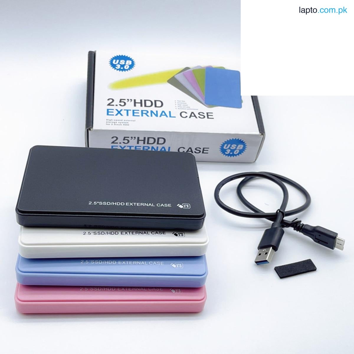 USB 3.0 External HDD + SSD Case, SATA 6Gbps Hard drive Case - HDD SSD 2.5 inch USB 3.0 Laptop Hard Drive Disk Drive Enclosure Case Caddy SATA External HDD + SSD