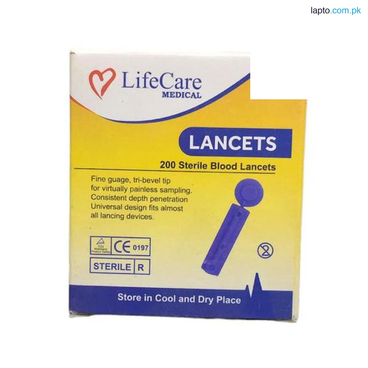 Ucheck Sterile Blood Lancets Sugar Test Needles - 200s