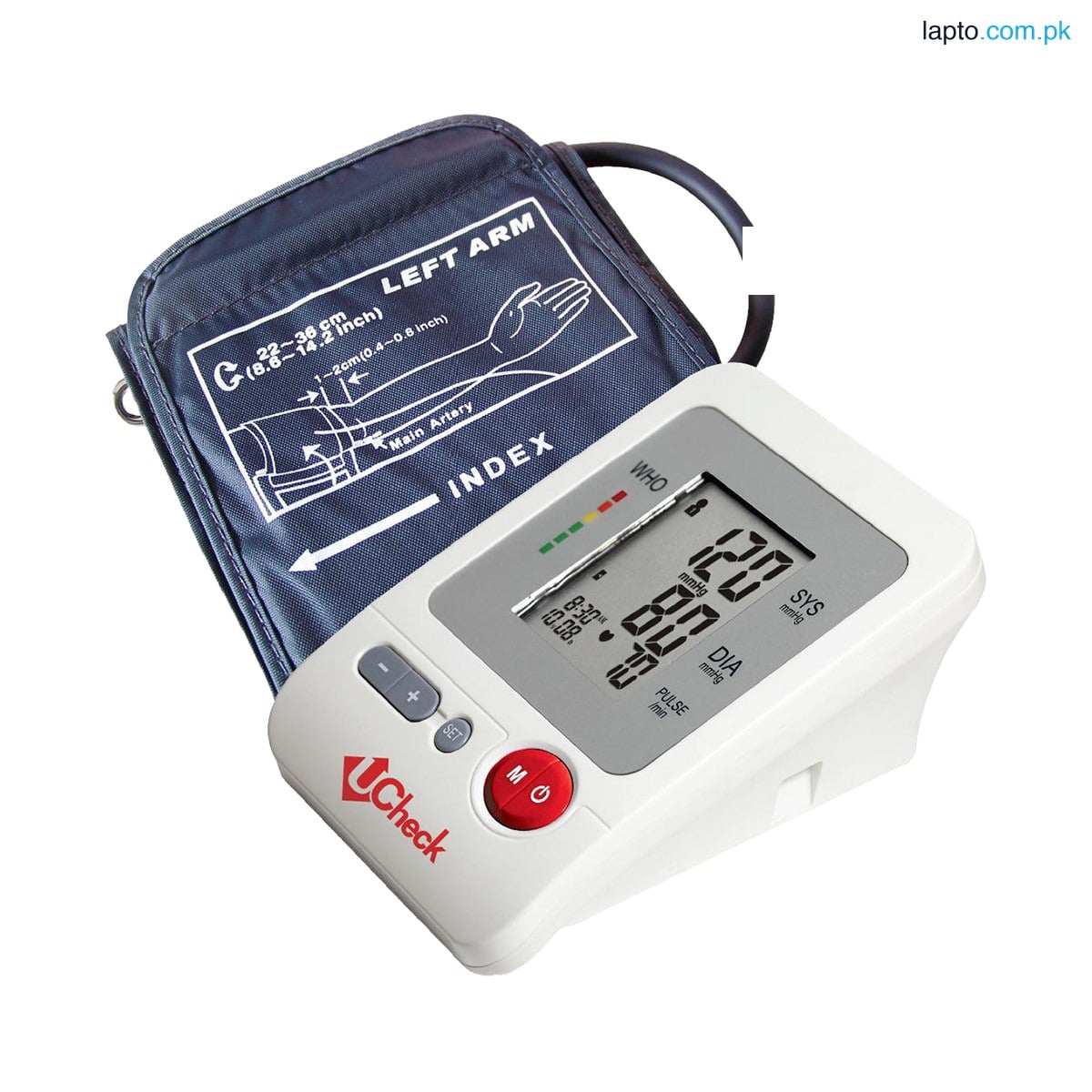 Ucheck - 8008 | Blood Pressure Monitor – Upper Arm BP Operator Cuff Machine with USB Port