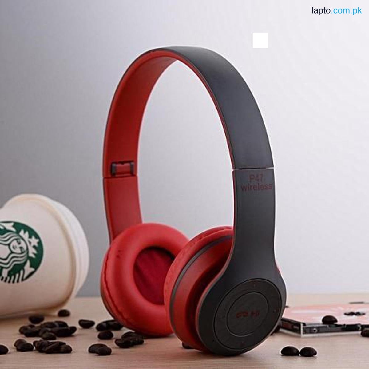 P47 On Ear Wireless Headphones Dynamic Plastic Mobile Phone Earphone with Volume Control / with Microphone / Noise-isolating Headset