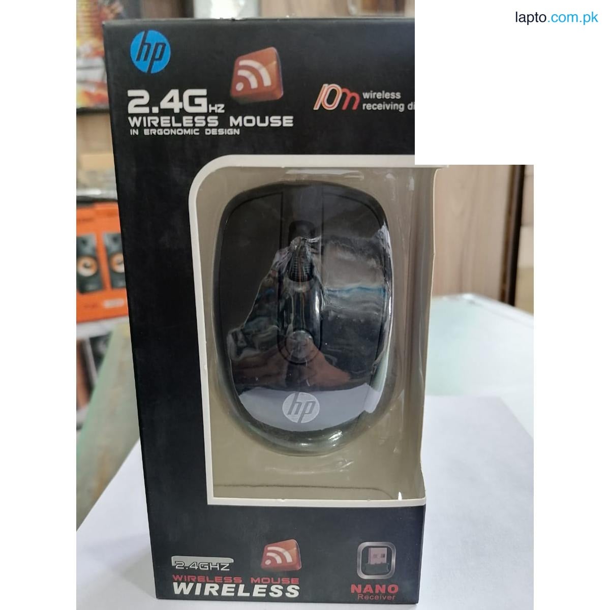 Wireless 2.4 GHz Ergonomic Vertical Optical Mouse Portable Mini Size 3 Level DPI