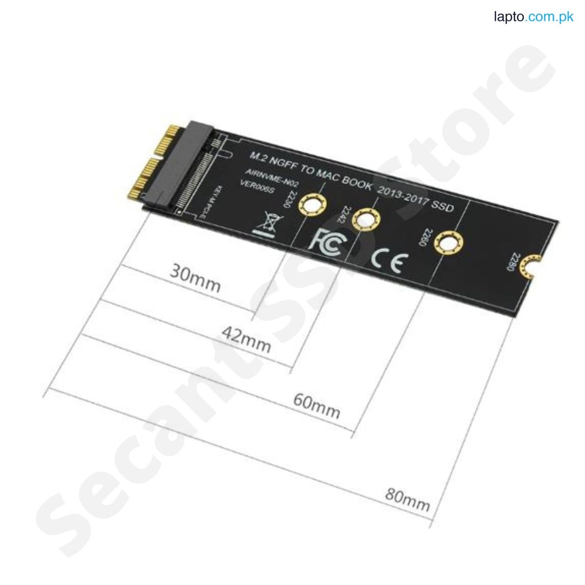 M.2 NVME SSD Convert Card for MacBookAir Pro 2013-2017 NVME/PCI-E SSD Kit