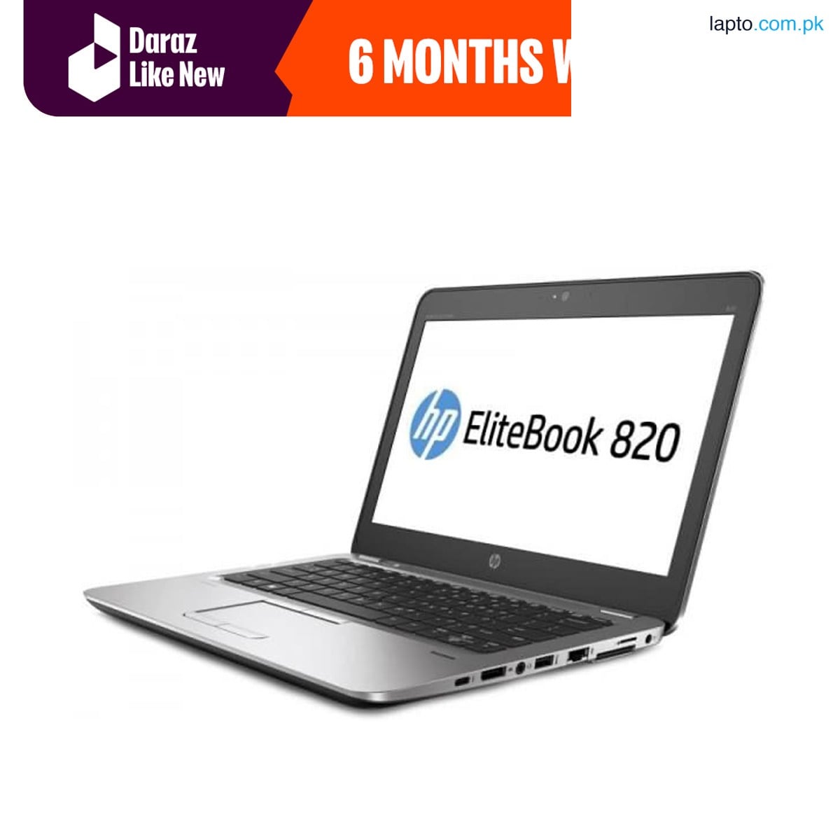 Hp Elitebook 820 G4 - Core i5 7th Generation - 8GB RAM - 128GB SSD - 500GB HDD - 12.5inch Screen - Free Laptop Bag