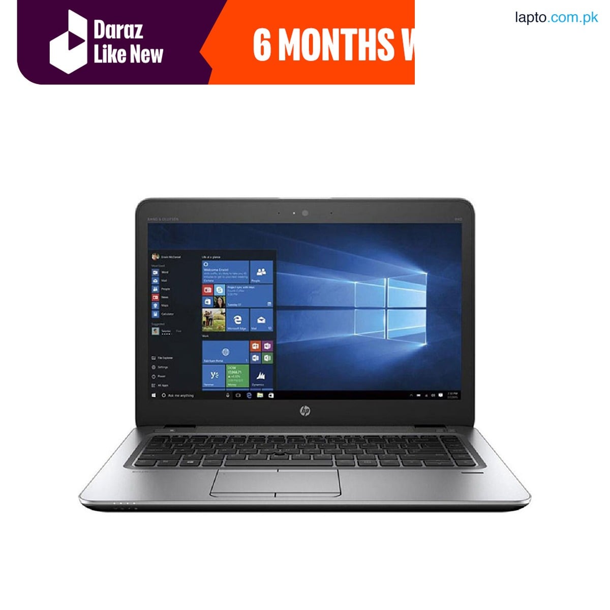 HP EliteBook 840 G3 - Core i7 6th Generation - 16GB RAM - 256GB SSD - 14inch Screen - FREE LAPTOP BAG