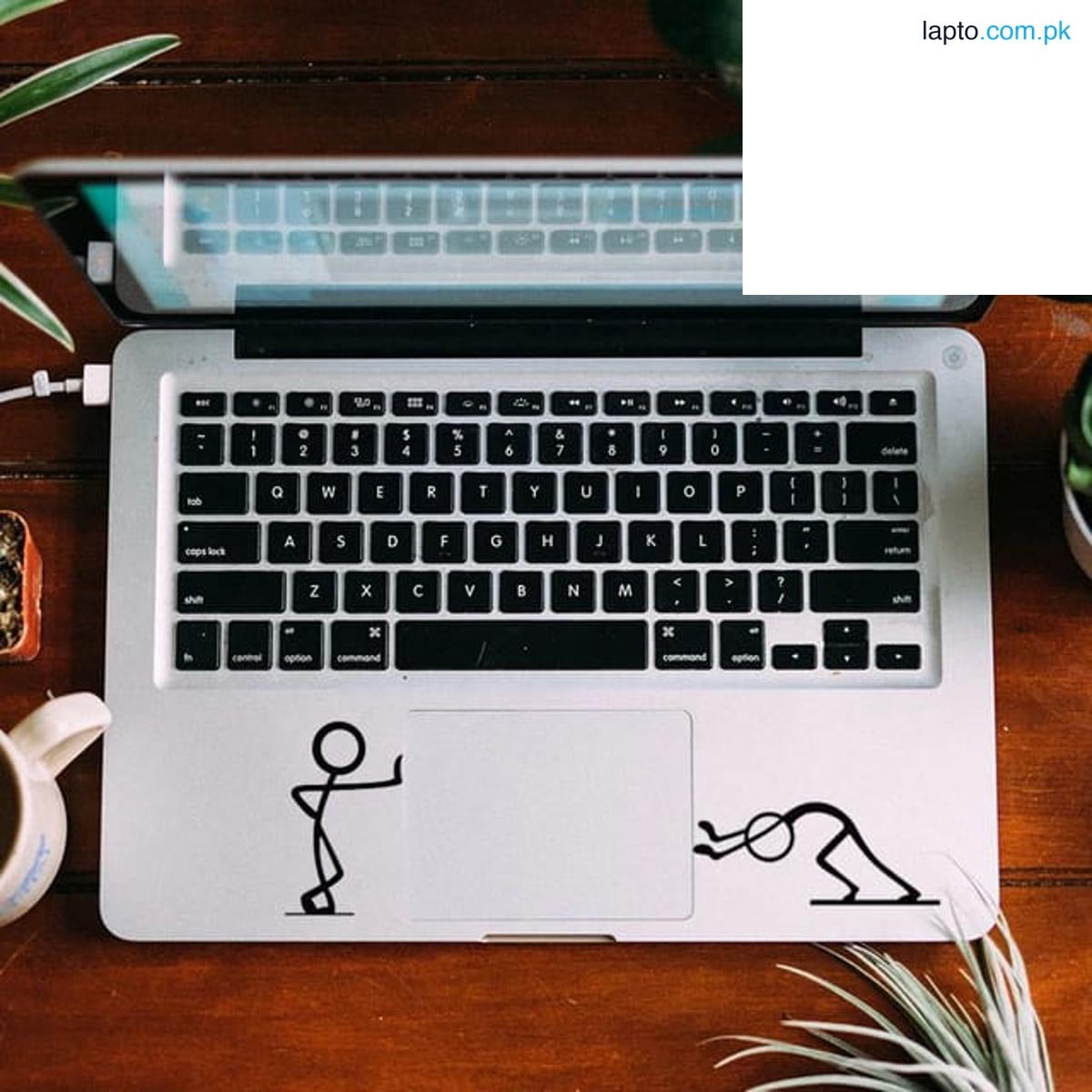 Push and Stand Matchman Decal Skin for Macbook Trackpad Vinyl Sticker ,Matchstick Man Laptop Stickers for Girls and Boys, Car Sticker Window Decals