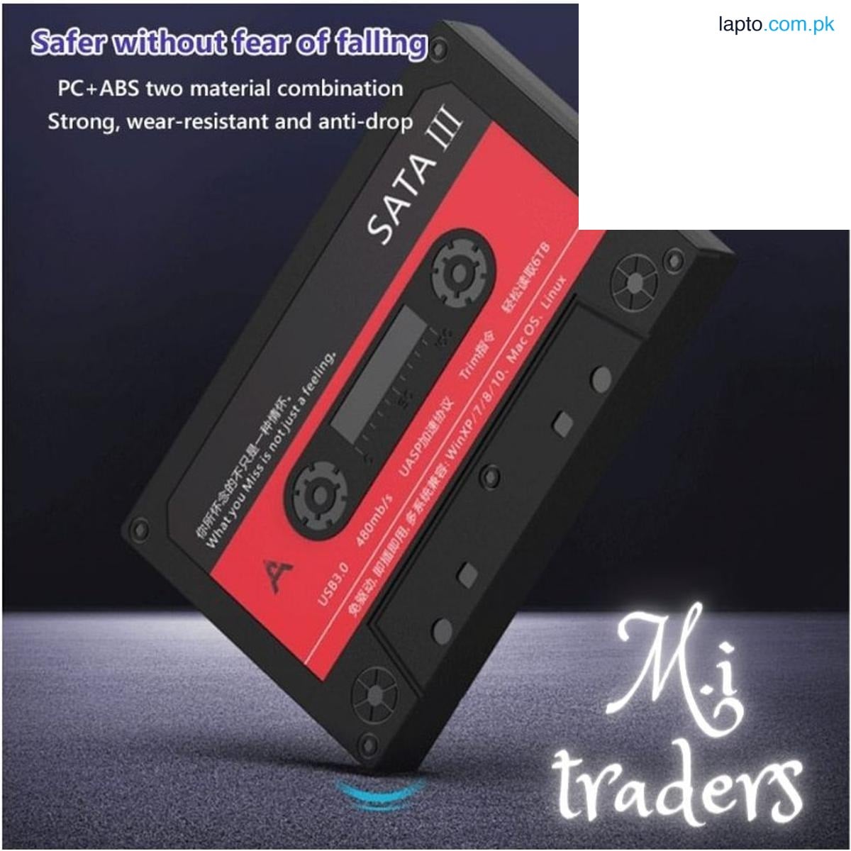 USB 3.0 HDD CASE WD - external hard drive case - hard drive case - USB 3.0 Portable HDD SSD Original Case - External 2.5" Hard Drive Box - 5 Gbps High Speed -