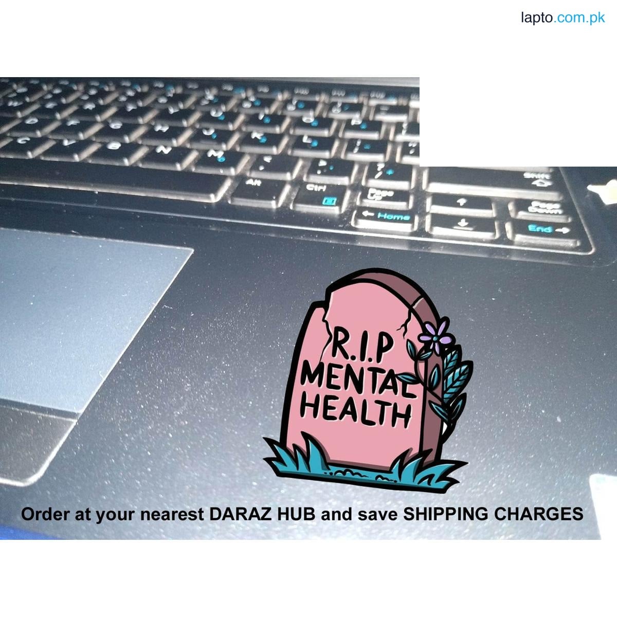 RIP Mental Health Stickers for girls - Aesthetic Art Stickers -for mobile back, Laptop, dairy and for decorating your stuff and making them look more attractive