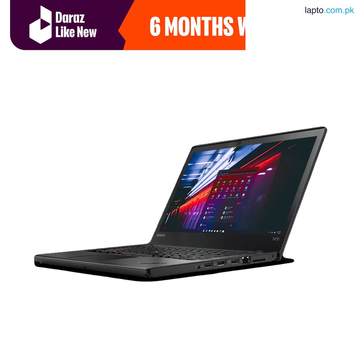 Lenovo Thinkpad T470 - Core i5 7th Generation - 8GB DDR4 - 256GB SSD - 14inch Screen - FREE LAPTOP BAG - Daraz like new laptops