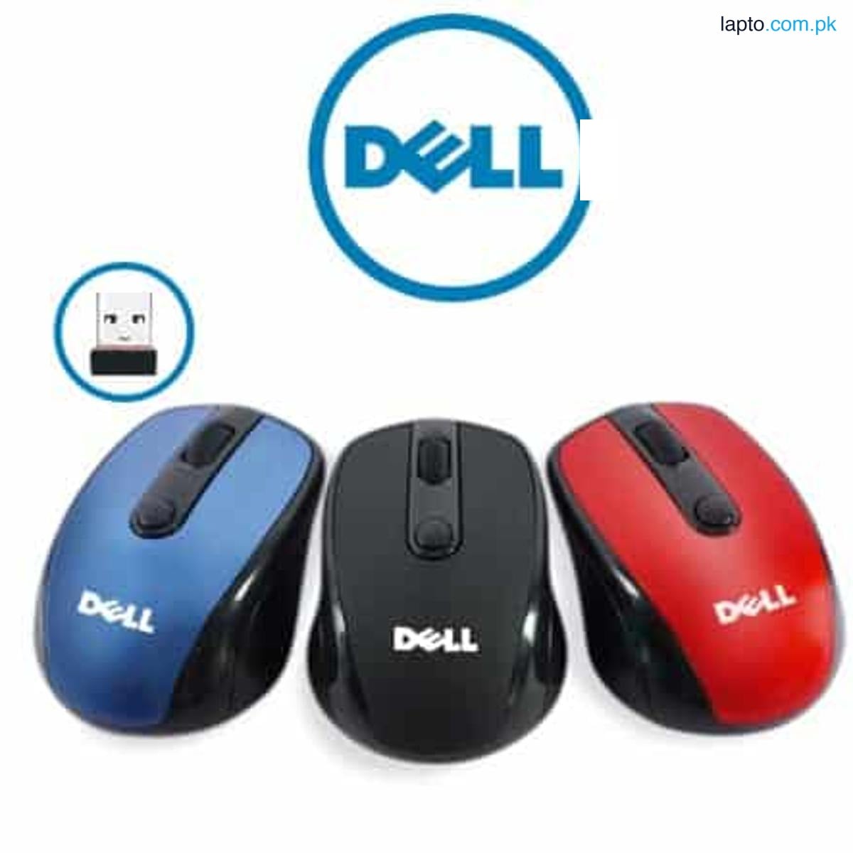 Whole-SALE Optical Wireless Mouse With 3 buttons Dpi Adjustable | Nano Receiver | Optical Mouse For Computer Laptop