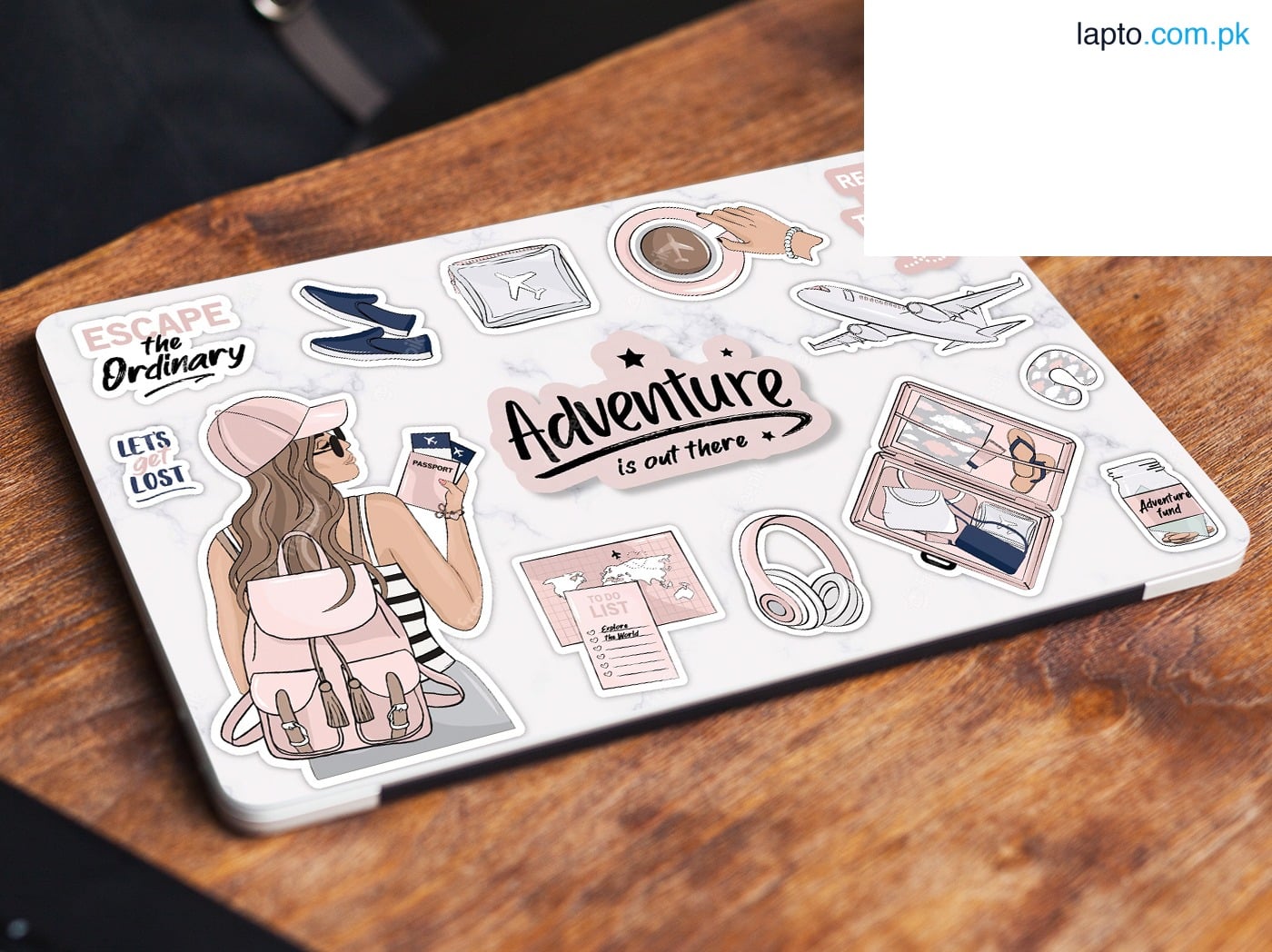 Adventure is out there Laptop Skin Vinyl Sticker Decal, 12 13 13.3 14 15 15.4 15.6 inch Laptop Skin Sticker Cover Art Decal Protector Fits All Laptops