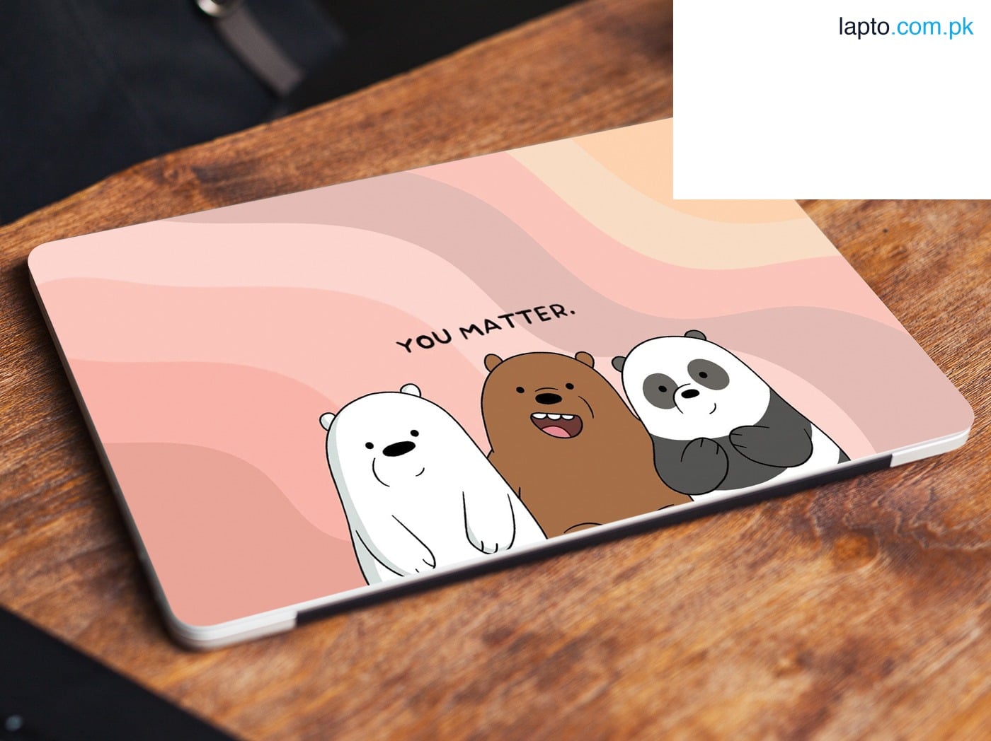 Bears You Matter Laptop Skin Vinyl Sticker Decal, 12 13 13.3 14 15 15.4 15.6 inch Laptop Skin Sticker Cover Art Decal Protector Fits All Laptops