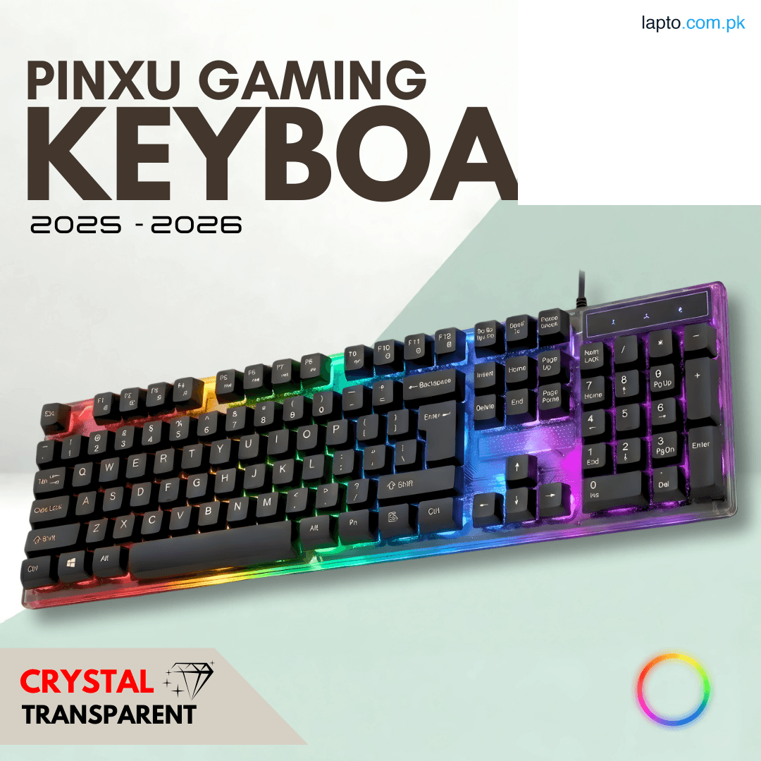 RGB Gaming Keyboard for PC & Laptop | Mechanical Feel Keys with Anti-Ghosting | Ergonomic Spill-Resistant Design | Fast Response USB Wired Keyboard | Quiet Typing | Compatible with Windows & Mac