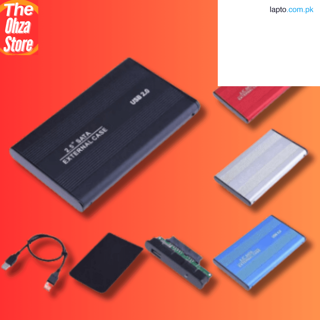 External Case HDD USB 2.0 Enclosure hard disk SATA 2.5 inch HDD USB2.0 External Hard Drive Metal Cover Case