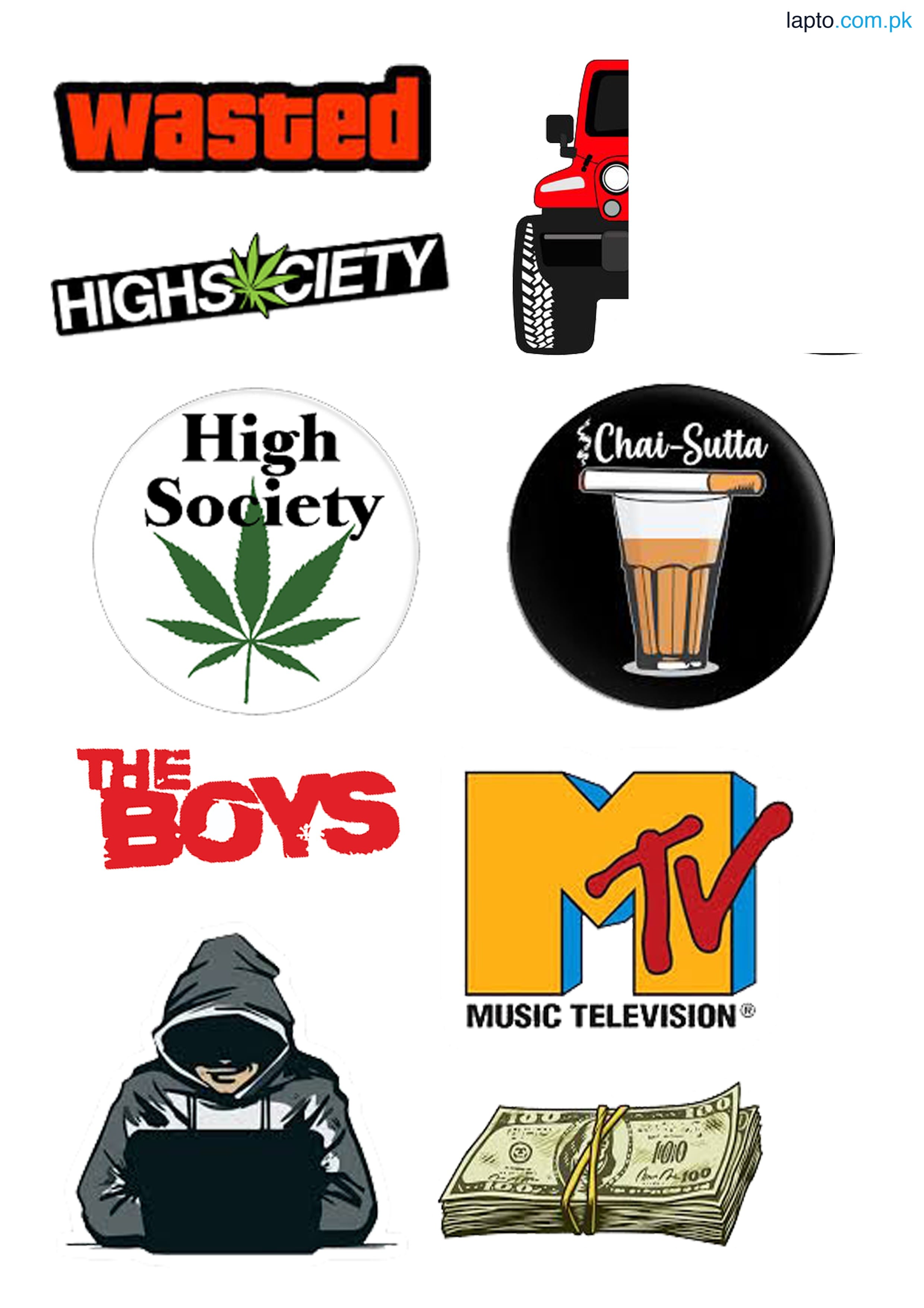 9Pcs The Boys Aesthetic Stickers Homelander & Billy Butcher Laptop Decals Cool Anti-Hero Stickers for Mobile, Laptop, Journal 2inchx2Inch Each Sticker Size