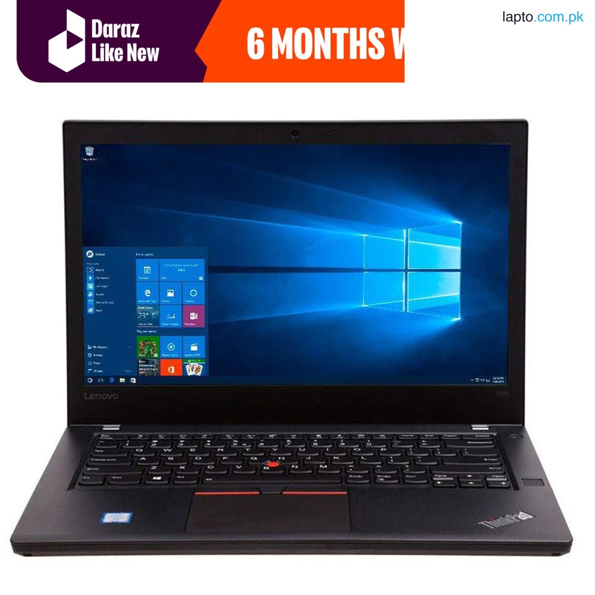 Lenovo ThinkPad T470 Core i5 7th Gen, 8GB, 256GB SSD, 14″ Screen IPS LED (Windows 11 Licensed) FREE LAPTOP BAG
