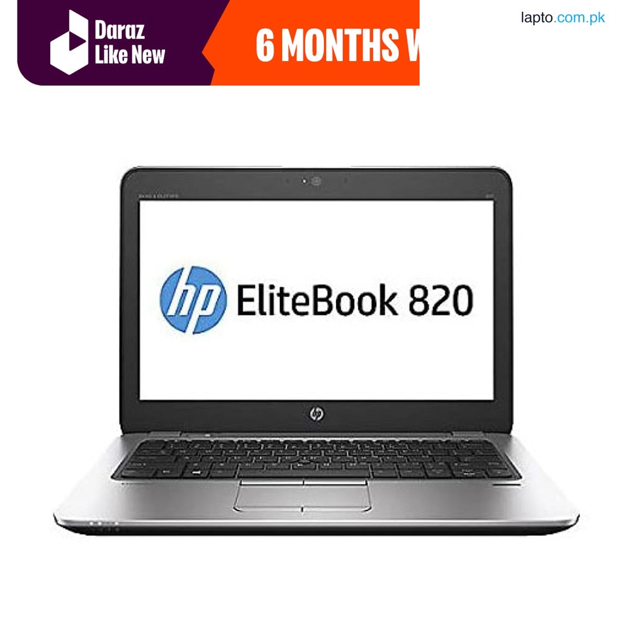 HP Elitebook 820G3 I5 6th Gen 8gb Ram 128gb ssd+500gb hdd 14" Screen (Windows 11 lIcensed) & Free Laptop Bag - daraz like new laptops