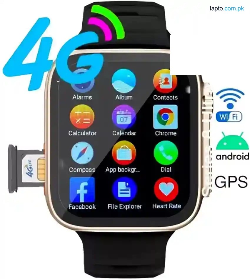 Advanced New Version Bluetooth Digital Wrist Smart Watch Waterproof Bracelet Support Mobile Notification With Mobile App Connectivity Fitness Tracker & BP Monitor Step Counter 1.54 Inch TFT Screen With Digital & Smart Display