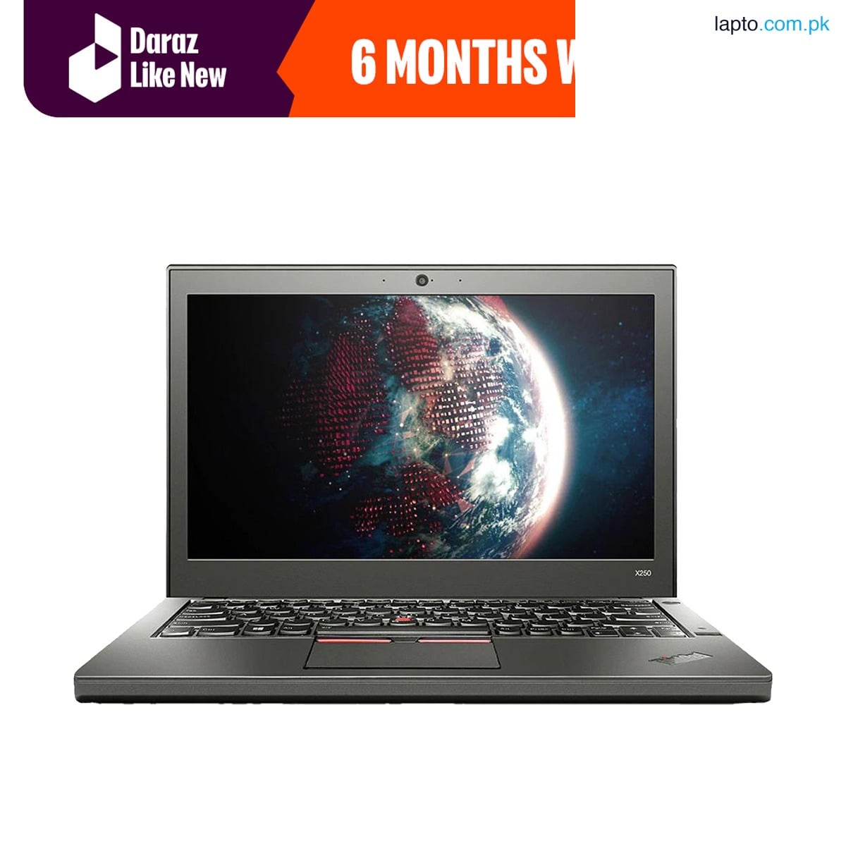 Daraz Like New Laptops - Lenovo Thinkpad x250 Ultra Book, Core i5 5th generation, 8GB DDR3 Ram, 500GB Hard Drive, 12.1" Led Display, Intel HD Graphics