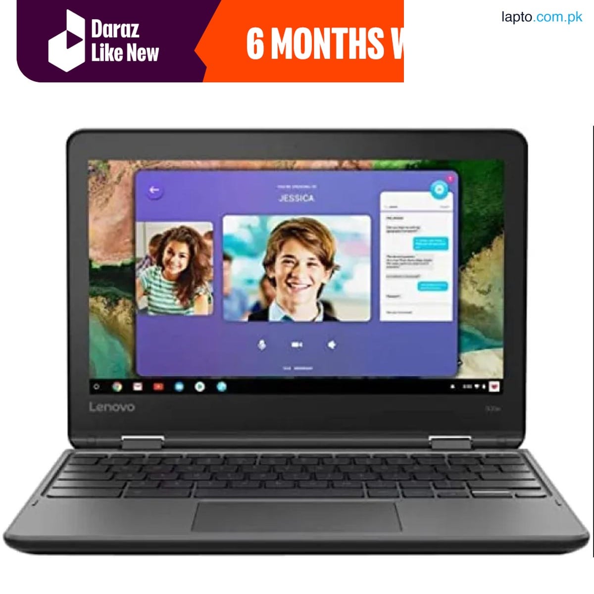 Daraz Like New Laptops - Lenovo Chromebook 300E X360 Intel Celeron 4GB RAM 32GB Chrome OS