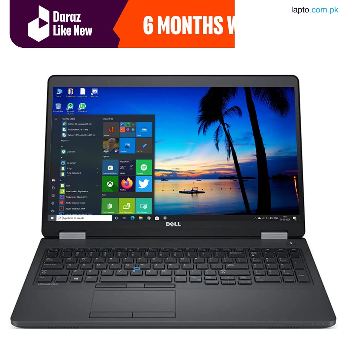 Daraz Like New Laptops - Dell Latitude E5540, Core i5 4th generation, 8GB DDR3 Ram, 500GB Hard Drive, 15.6" Led Display, Intel HD Graphics