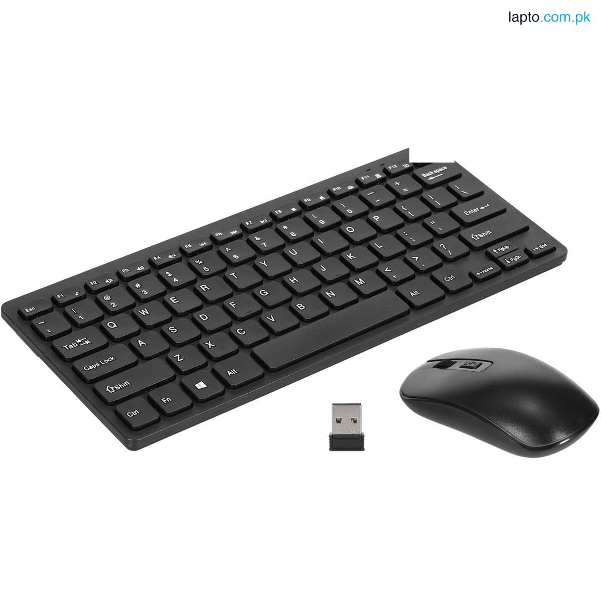 Portable 2.4G Wireless Keyboard 78 Key KM901 Keyboard Mouse Combo Mini Keyboard and Mouse Set Ergonomic Design Office Combo