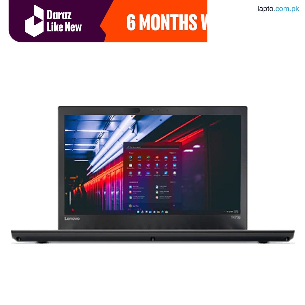 Daraz Like New Laptops - Lenovo Thinkpad T480 - Core i5 8th Generation - 8GB DDR4 - 256GB SSD - 14inch Screen - FREE LAPTOP BAG