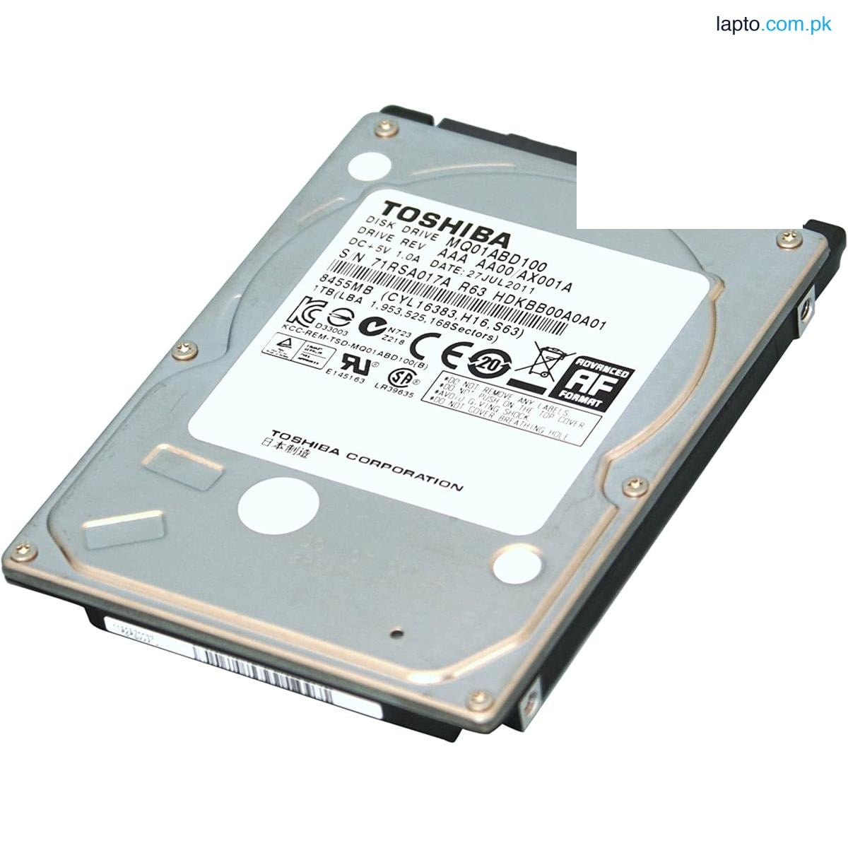 Toshiba 500GB Laptop Hard Drive