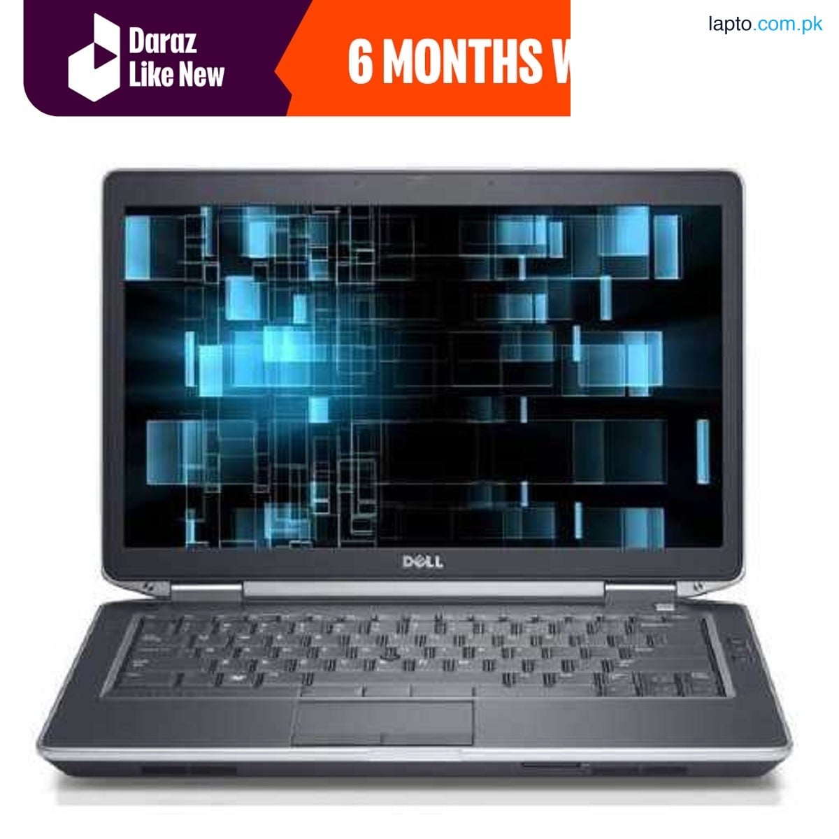 Daraz Like New Laptops - Dell Latitude 6320 , Core i5 2nd Genertion, 8GB DDR3 Ram, 128GB SSD Drive, 13.3" Led Display, Intel HD Graphics Card