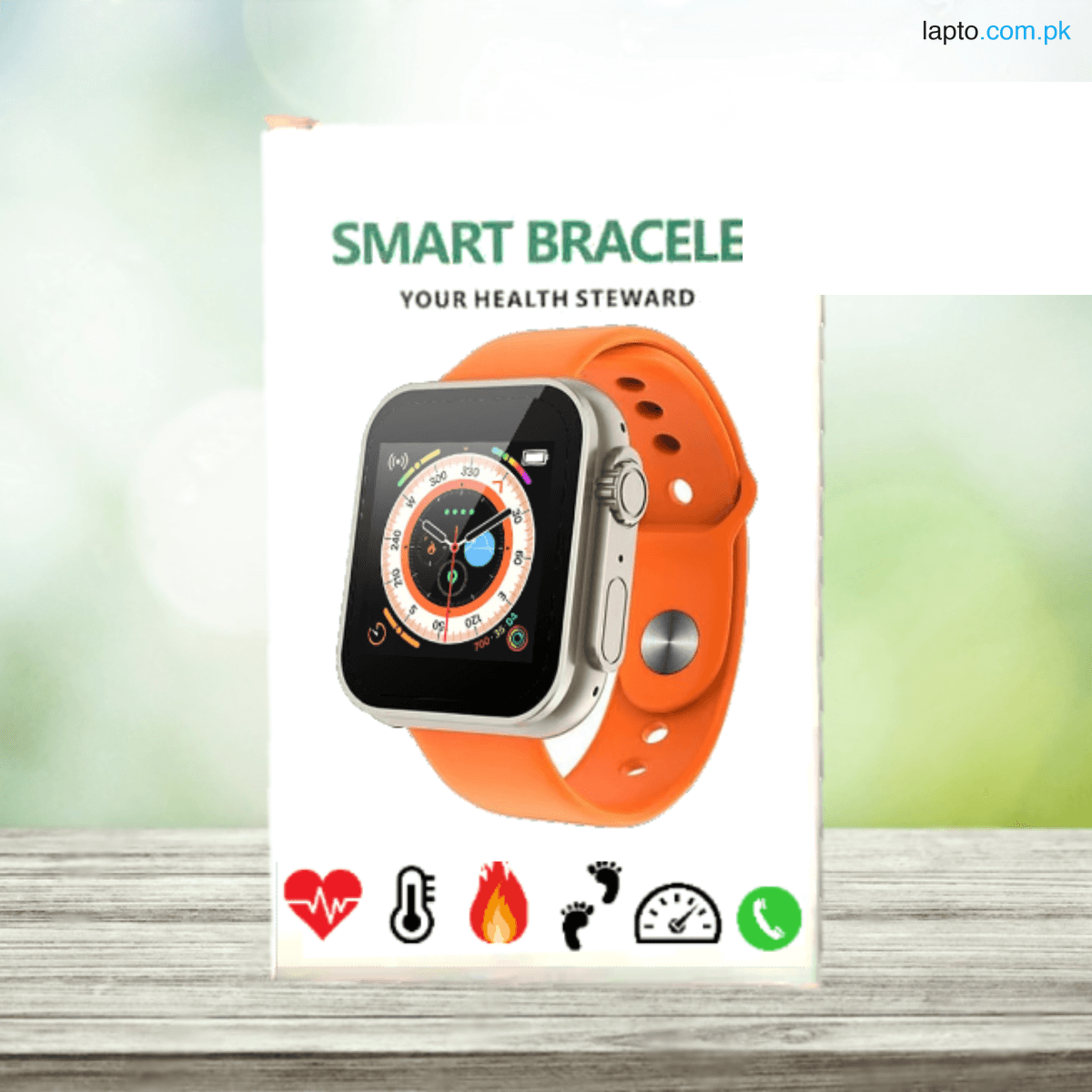 HyperZone D20 Ultra Smartwatch – Heart Rate Monitor, Bluetooth, Android/iOS Compatible