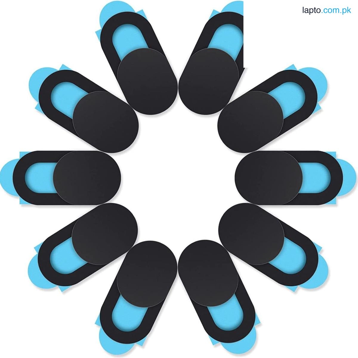 FANTZEI Webcam Black Cover for Laptop Cell Phone Tablet Camera Hider for Online Classes Pack of 3/6/12