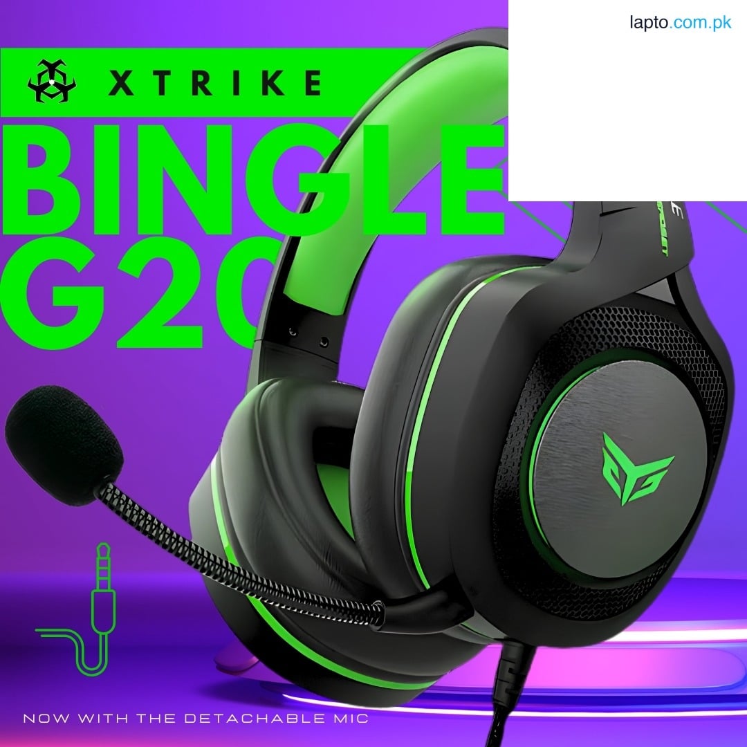 PRO RGB Gaming Headphones – Premium Stereo Surround Sound Headset with Noise-Canceling MIC, LED Light Effects, Ergonomic Over-Ear Design for Ultimate Comfort, Perfect for PC & Laptop Gaming