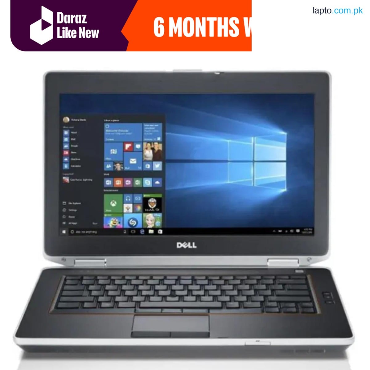 Dell Latitude 6530 - Core i5 3rd generation, 8GB Ram, 500GB Hard Drive, 15.6" Led Display, (Windows 10 Registered) - Daraz Like New Laptops