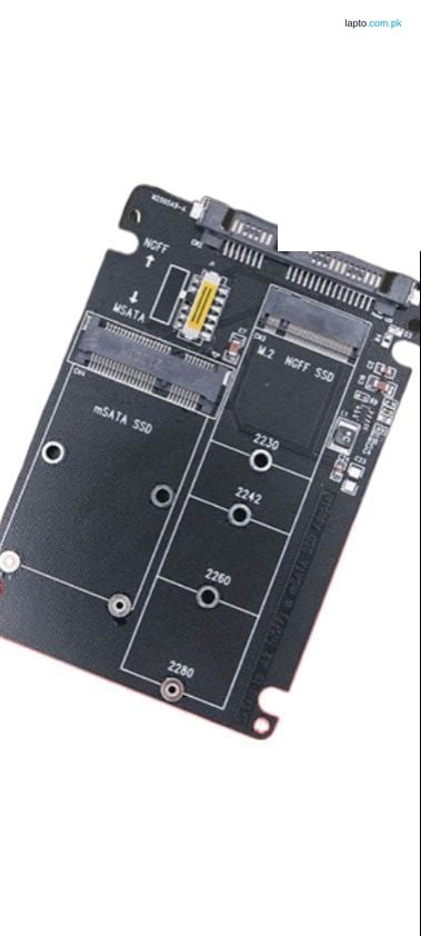 M.2/mSATA to SATA Adapter M.2 NGFF mSATA SSD to SATA3.0 2.5" Adapter mSATA/M2 SSD Converter Riser Board Card 6Gbps For PC Laptop