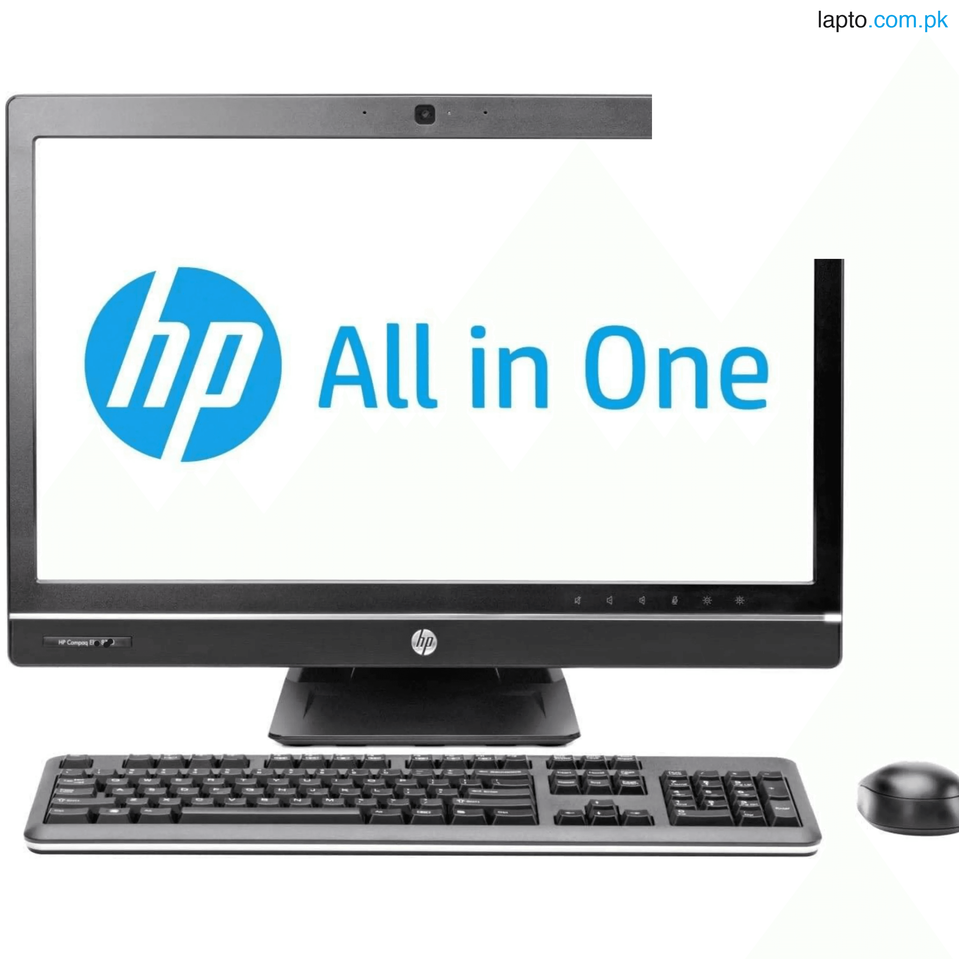 HP Compaq 8300 - 23Inches All-In-One System - Core i5 3rd Generation - 4GB DDR3 RAM - 250GB HDD - WEBCAM - Black (Renewed)