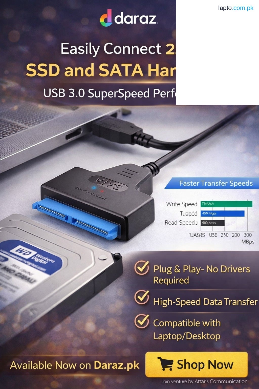 SATA to USB 3.0 Cable for 2.5 Inch External HDD SSD Hard Drive