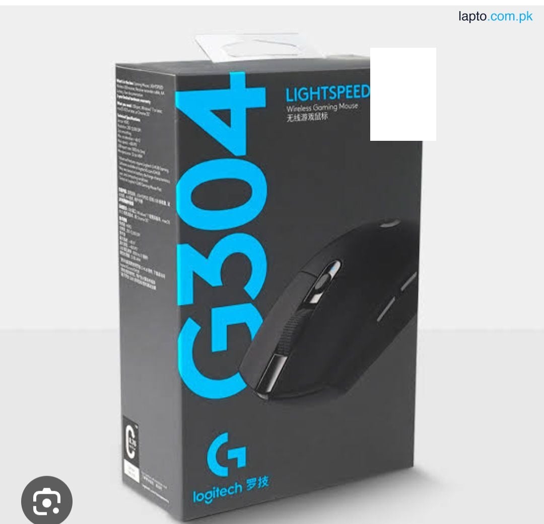 G304 LIGHT SPEED WIRELESS GAMING MOUSE WITH SIDE BUTTONS