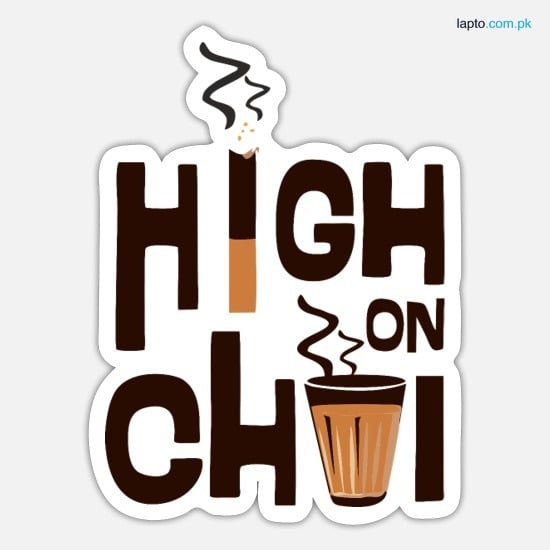 Tea sticker pack of 1 3 X 2 inch sticker