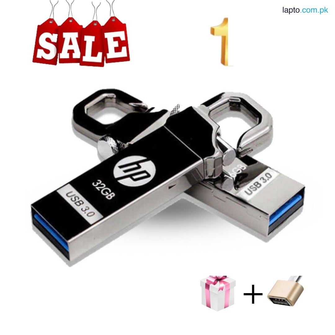 HP Flash Drive - 128 GB 64 GB 32 GB 16 GB 8GB 4GB USB - Good Speed 3.0/2.0 Flash Memory Stick USB Drive