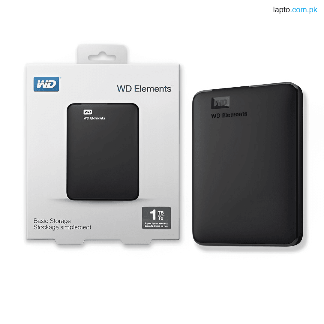 High-Performance USB 3.0 WD Elements External Hard Drive - 500GB - 1TB Portable Disk Storage for Mac and Windows - Computers and Laptops