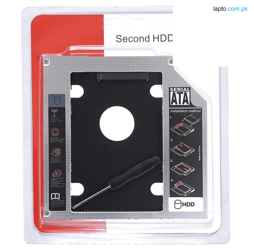Second 2nd HDD Caddy Case 9.5mm SATA 2.5'' HD Hard Disk Drive Enclosure SSD Case Box For Laptop CD-ROM DVD-ROM
