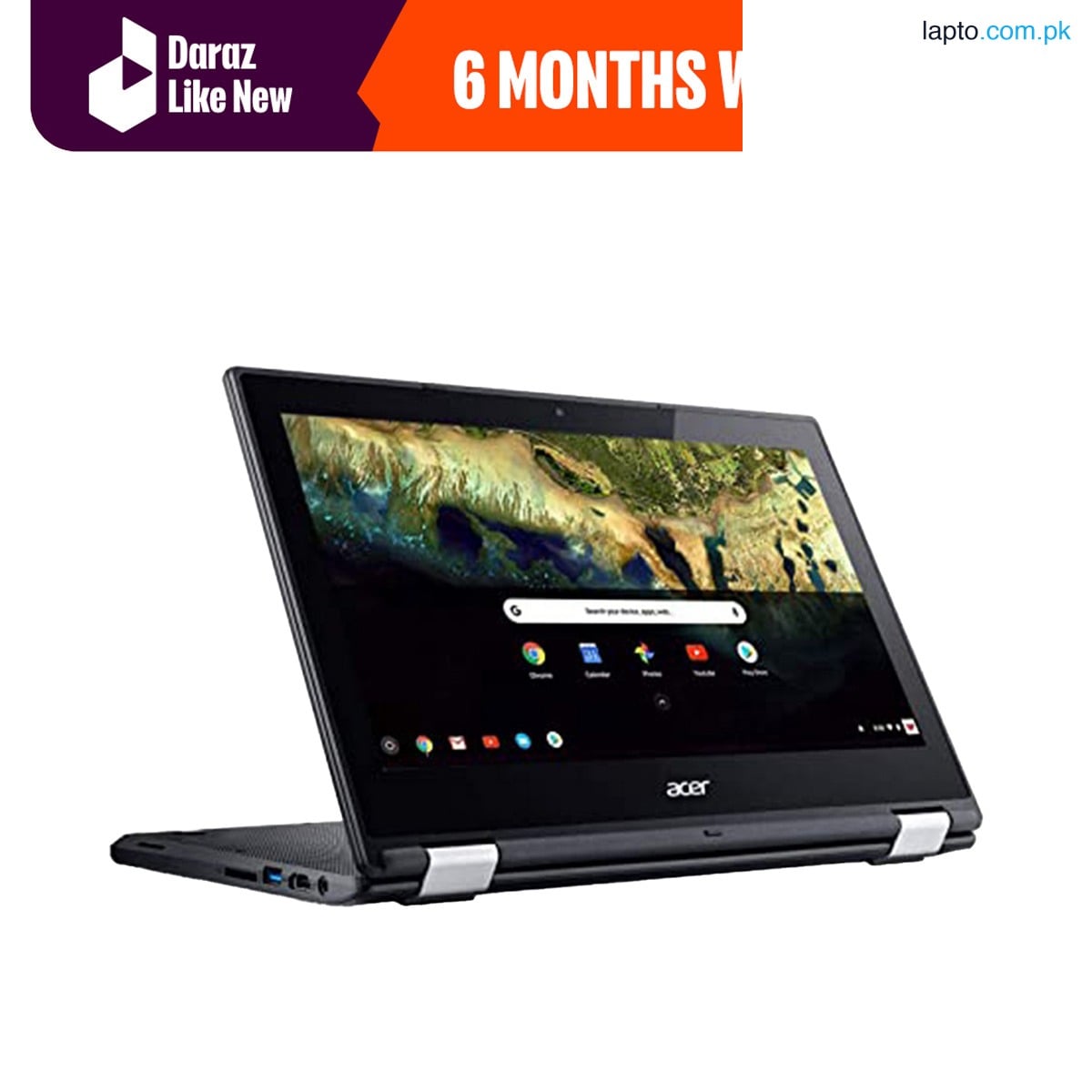 Acer | ChromeBook R11 | 16GB Storage | 4GB RAM | 360 Rotatable | 11.6″ HD Display | Playstore Supported | 10 hours Battery Time | Touch Screen | ChromeBook DARAZ LIKE NEW LAPTOPS