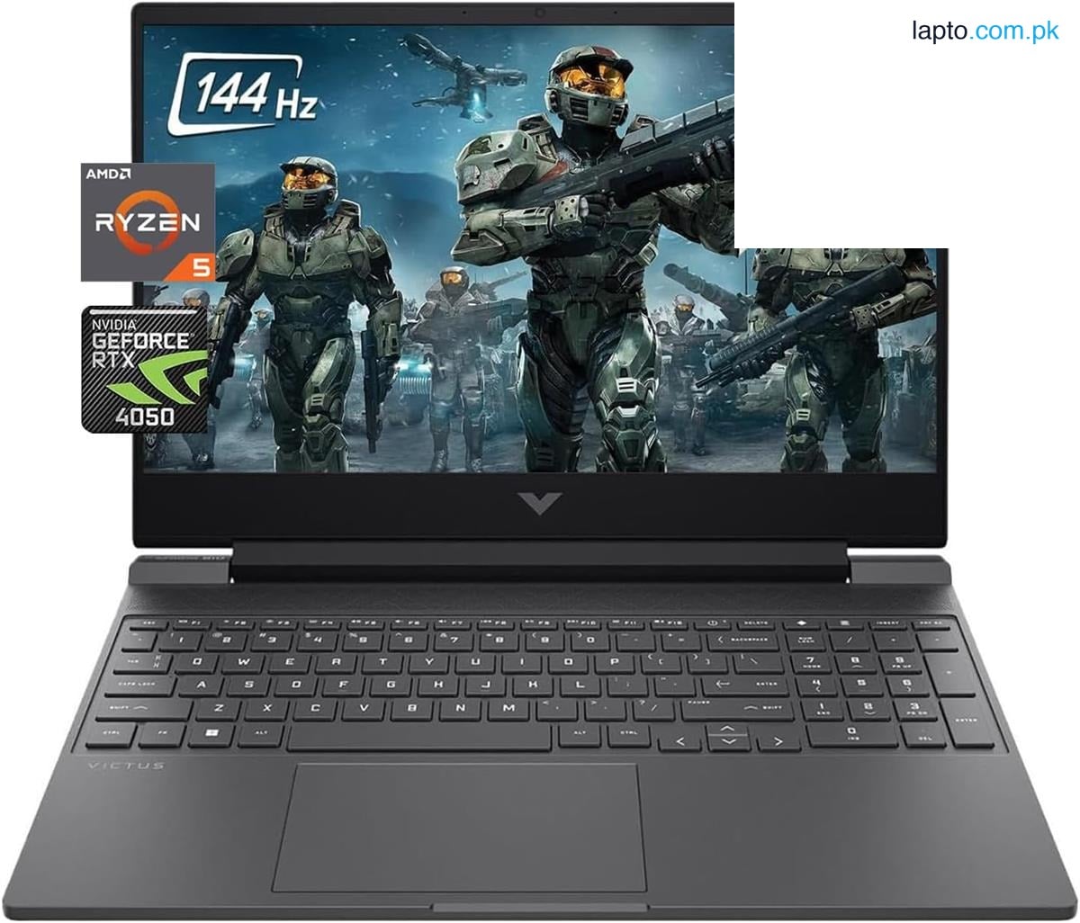 Gaming Laptop HP Victus 15-FB2082WM - 14th Gen - NVIDIA RTX 4050 6GB Graphics - Ryzen 5 8000 series - 8GB DDR4 - 512GB SSD - Backlit Keyboard - 15.6" FHD IPS 144Hz - Daraz Like New Laptop