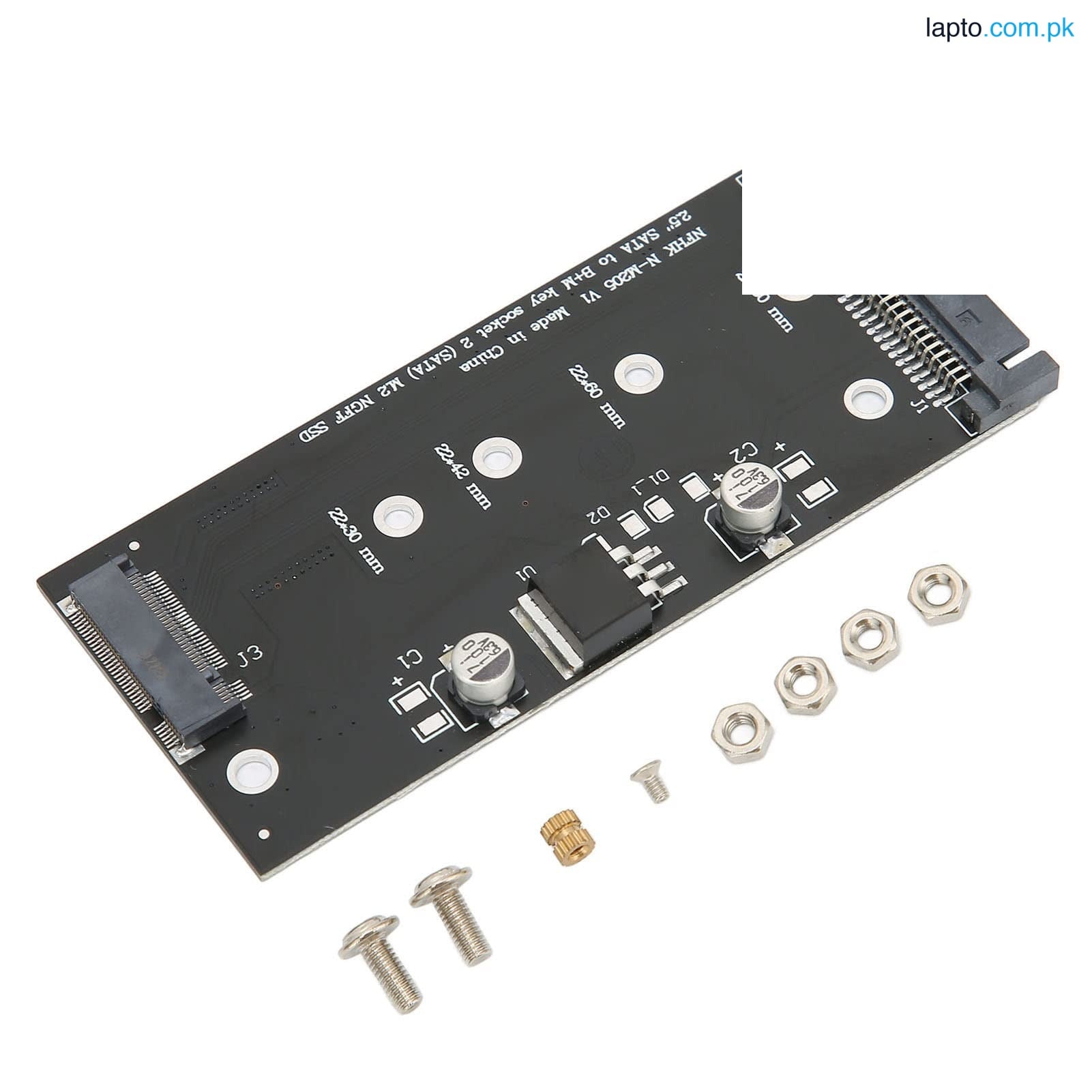 M.2/mSATA to SATA Adapter M.2 NGFF mSATA SSD to SATA3.0 2.5" Adapter mSATA/M2 SSD Converter Riser Board Card 6Gbps For PC Laptop